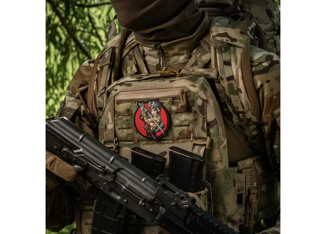 Нашивка M-Tac Tactical Girl N3 Водограй Green PVC Фото 2